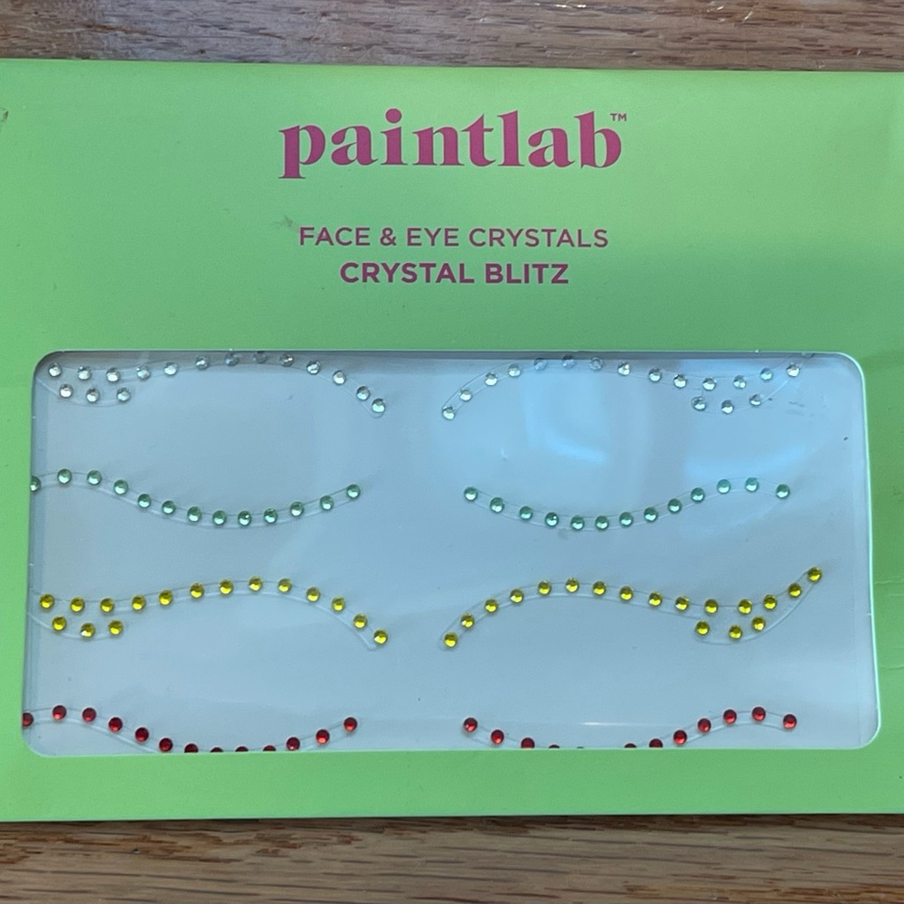 Paintlab face and eye crystals